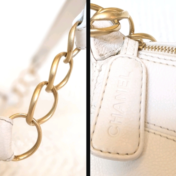 âś…PRICE FIRMâś…CHANEL Gold Hoop Shoulder Bag - Picture 5 of 12